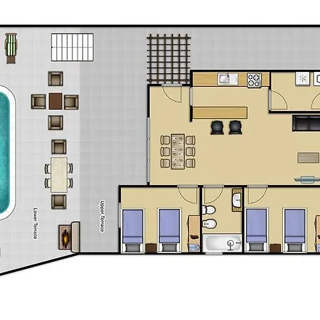 Puerto Del Carmen Sleeps 6 With Pool Air Con&wifi Villa
